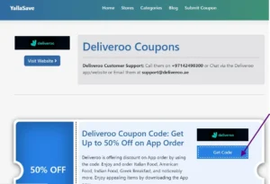 Deliveroo coupon code